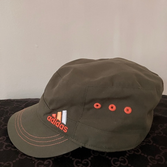 Adidas Green Cadet Hat with Embroidered Logo - Picture 2 of 9